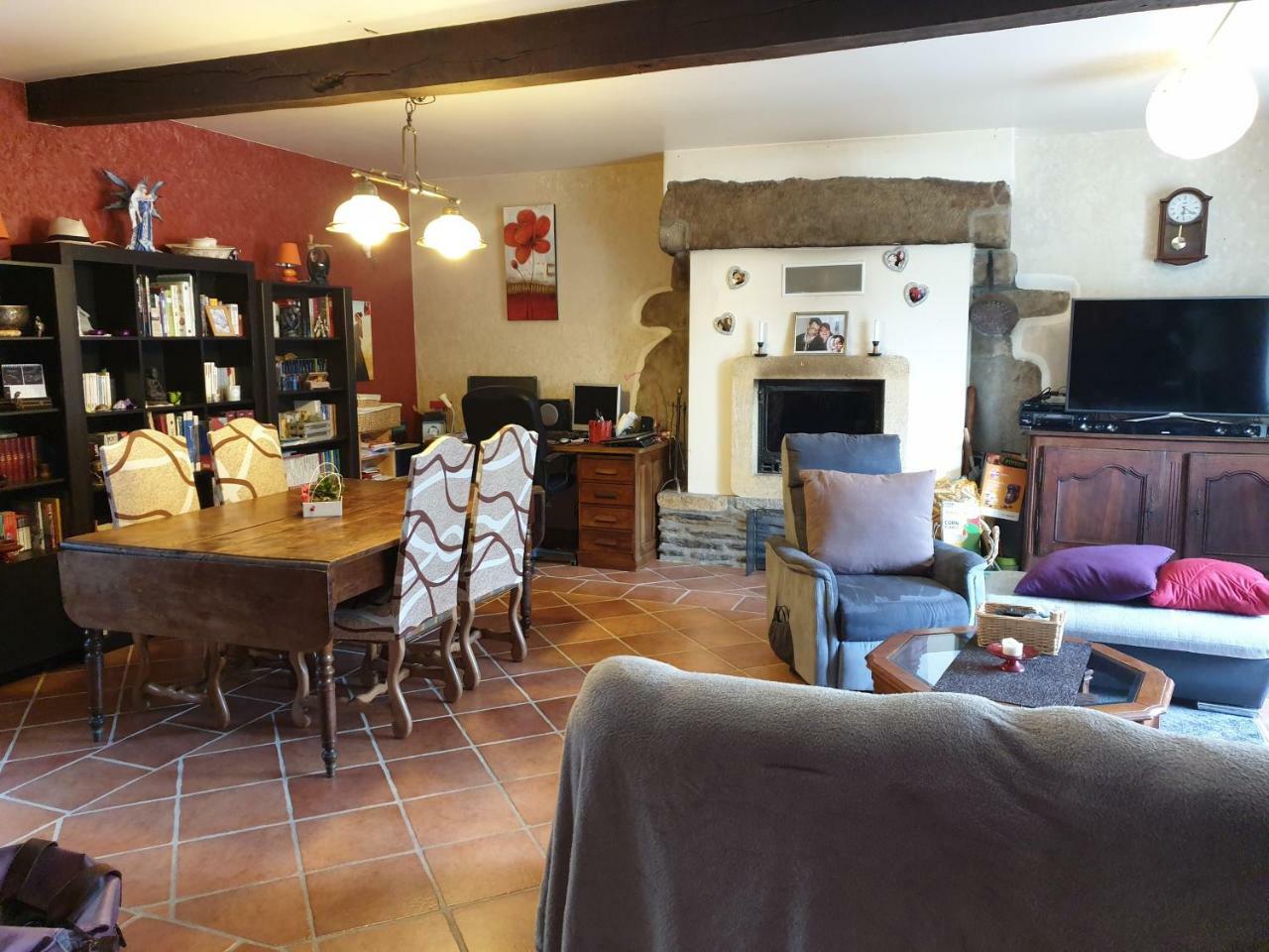 Ty Flour Di Lys Hotell Rochefort-en-Terre Exteriör bild